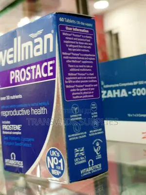 Wellman Prostace 60 Tabs - For Normal Fertility Reproductive Health