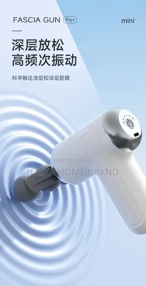 3-Head Fascia Gun 9-Head Interchangeable Body Massager