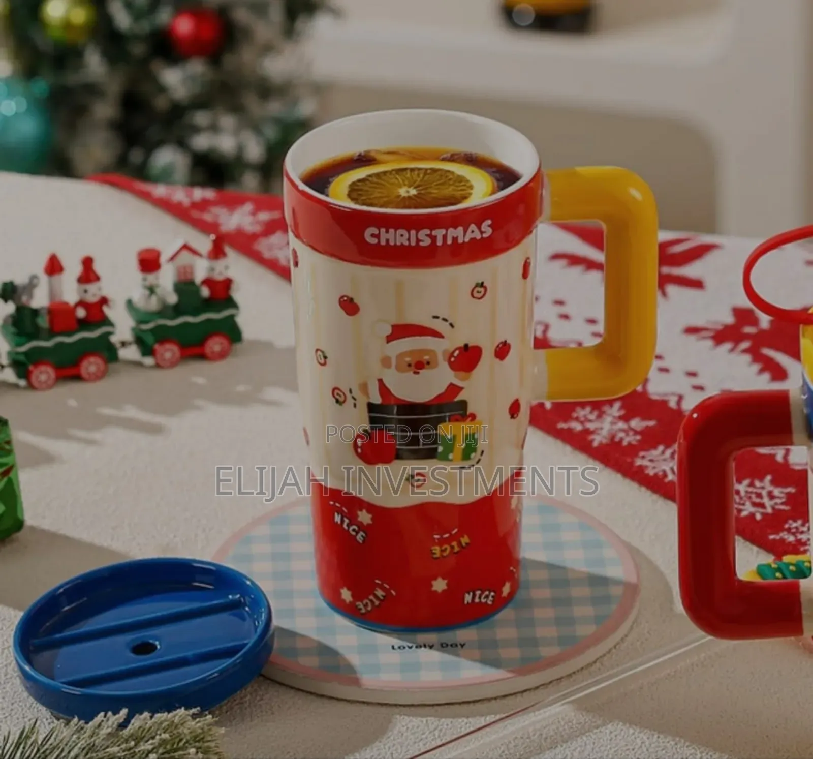 Ceramic Christmas Thermal Gift Mug