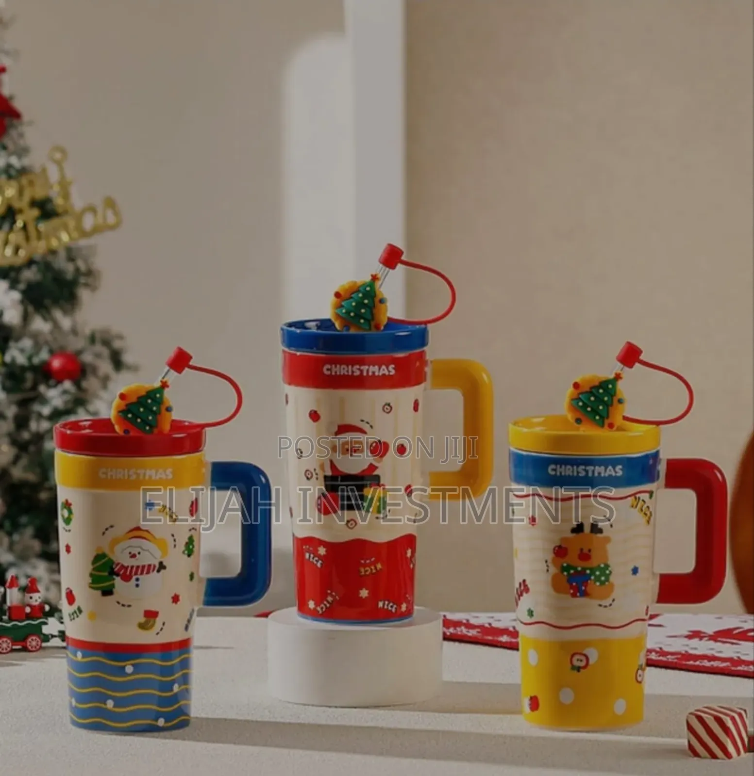 Ceramic Christmas Thermal Gift Mug