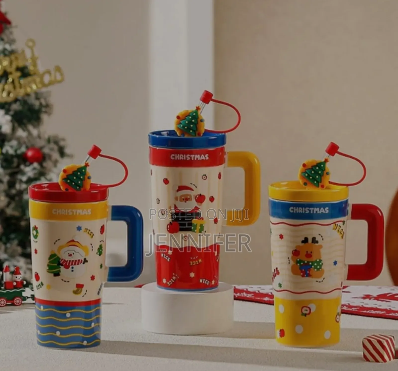 Ceramic Christmas Thermal Gift Mug