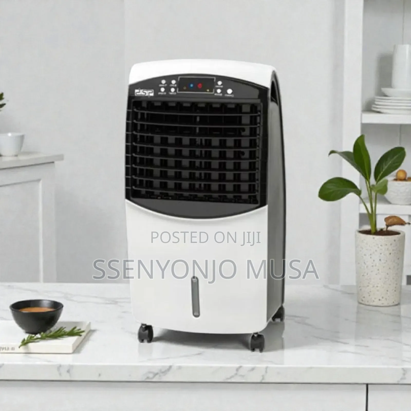 DSP Air Cooler 9.0l Kd3074 - 65w, 1100rpm,Remote Control,Led
