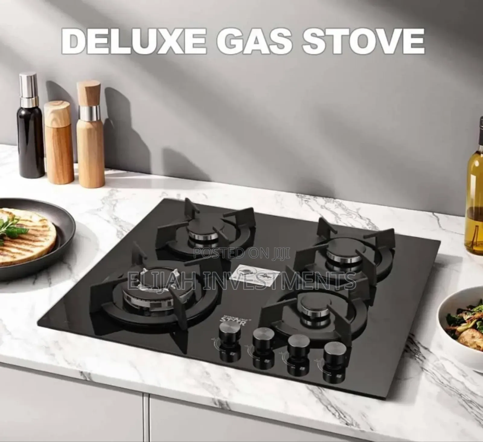 Winning Star 4-Burner Gas Stove Hob