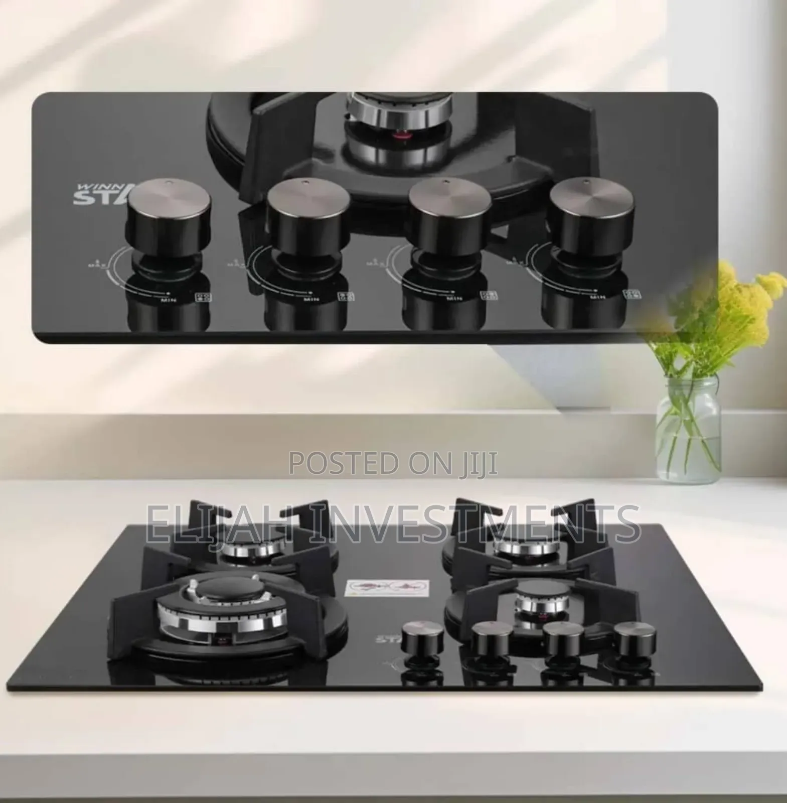 Winning Star 4-Burner Gas Stove Hob