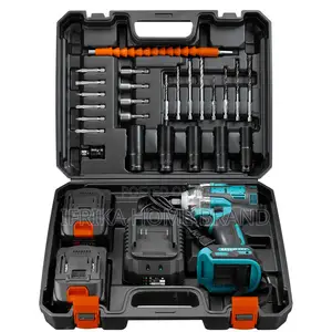48v Brushless High-Power Lithium Battery Electric Wrench Drill Set