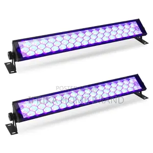 Uv Black Light Bar, 48 Led Usb Blacklight With Fluorescent Tapes