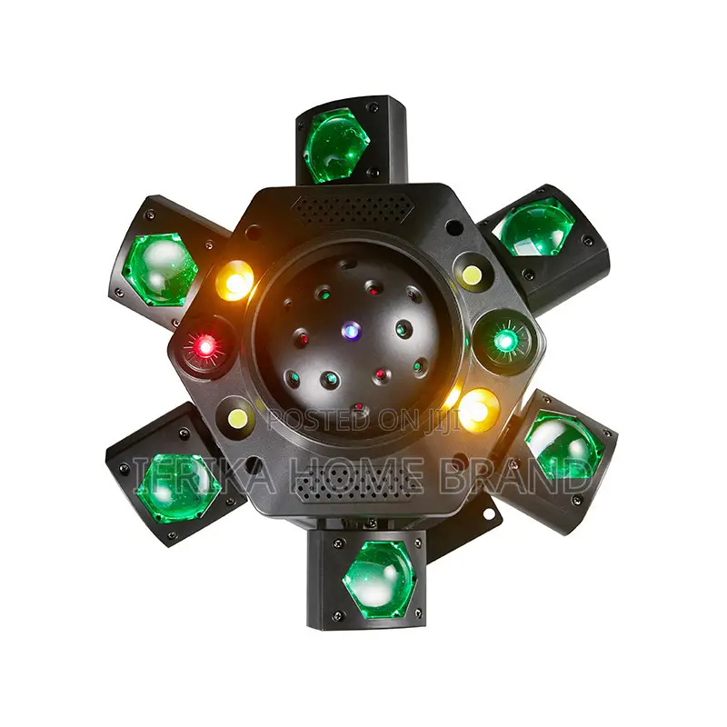 Six-Arm Little Diamond Bee-Eye Shaking Head Lamp Four-in-One