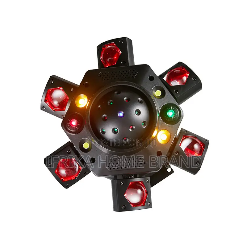 Six-Arm Little Diamond Bee-Eye Shaking Head Lamp Four-in-One
