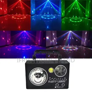 Laser Light Control Voice Control Pattern Stage Light Disco Ball