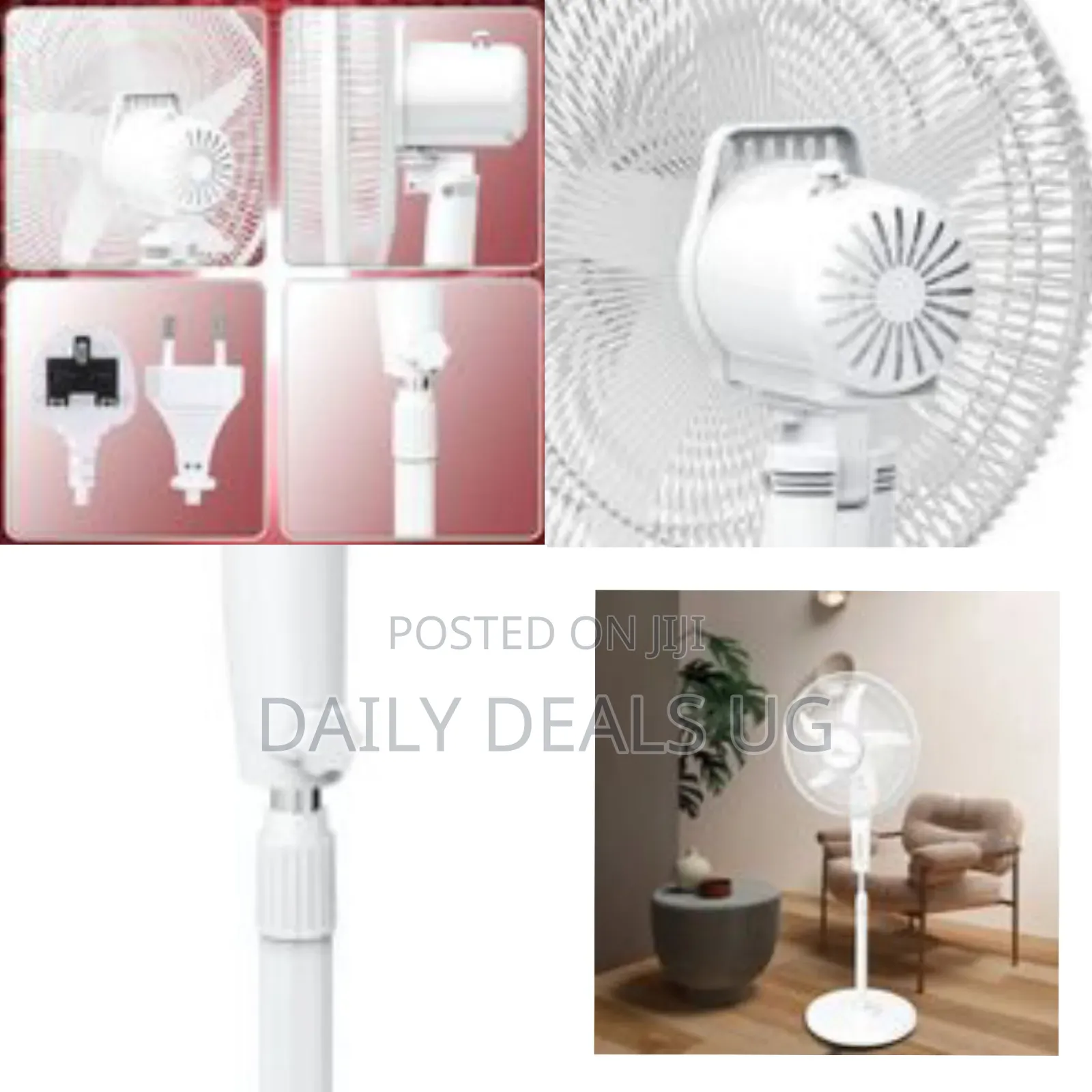 Winning Star Ac220v 40w 16 Inch 5-Leaf Electric Floor Standing Fan
