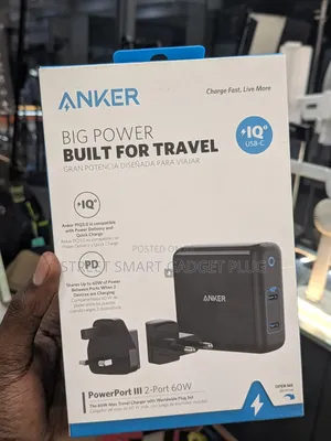 Anker Power Port -3 (2-Port-60watts)