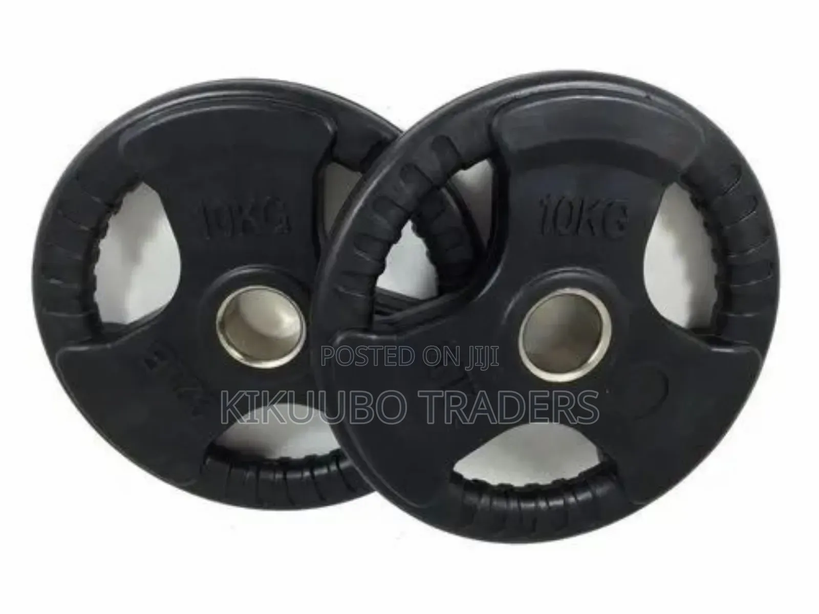 5kg Pair Rubber Coated Olympic Weight Discs