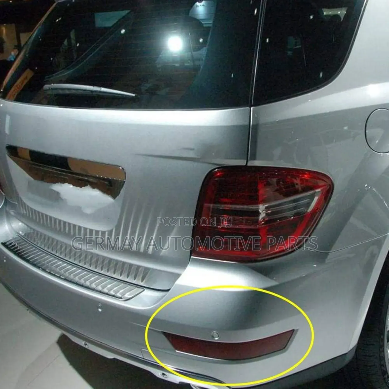 Mercedes Ml W164 Rear Bumper Reflectors