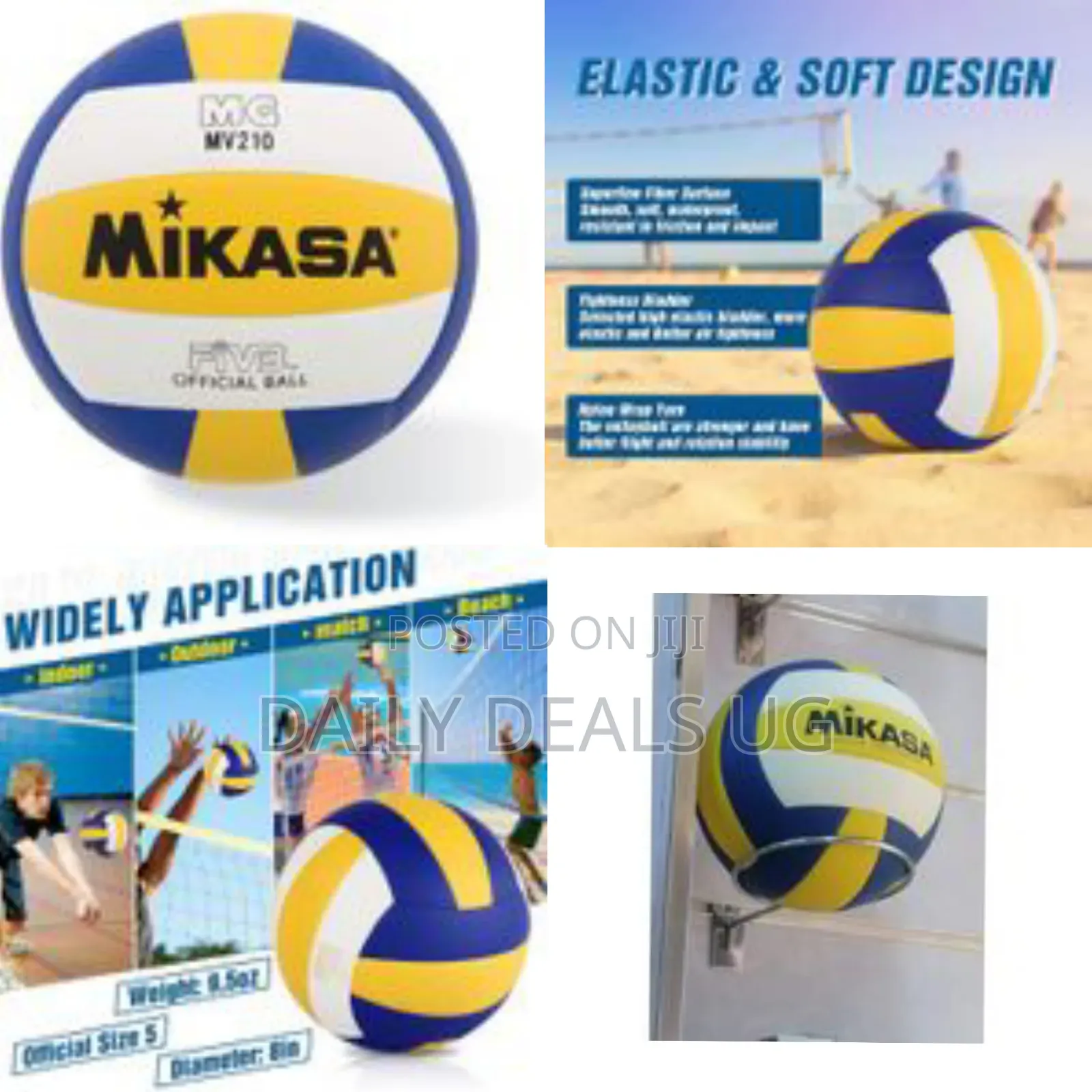 Volleyball Official Size 5 Soft Sand Volley Ball Indoor Outdoor Pool