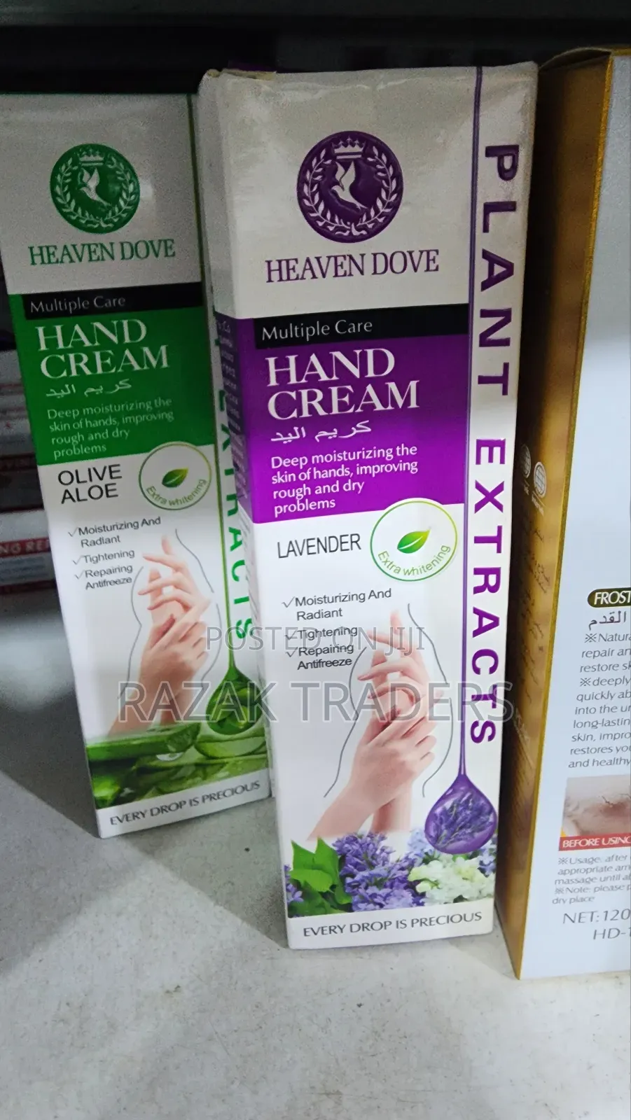 Heaven Dove Multiple Care Hand Cream - Lavender (Plant Extracts)