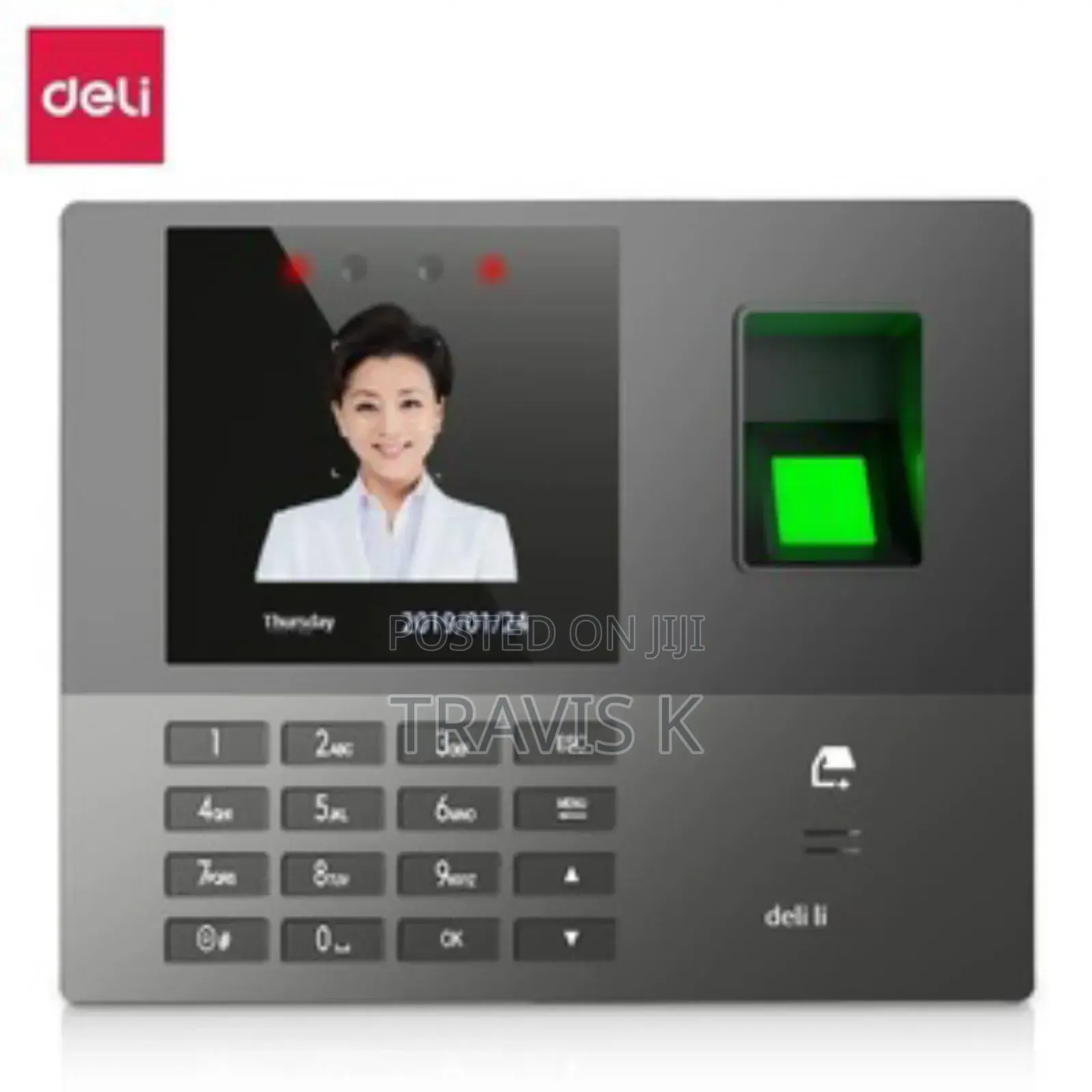 Fingerprint And Face Attendance Machine.