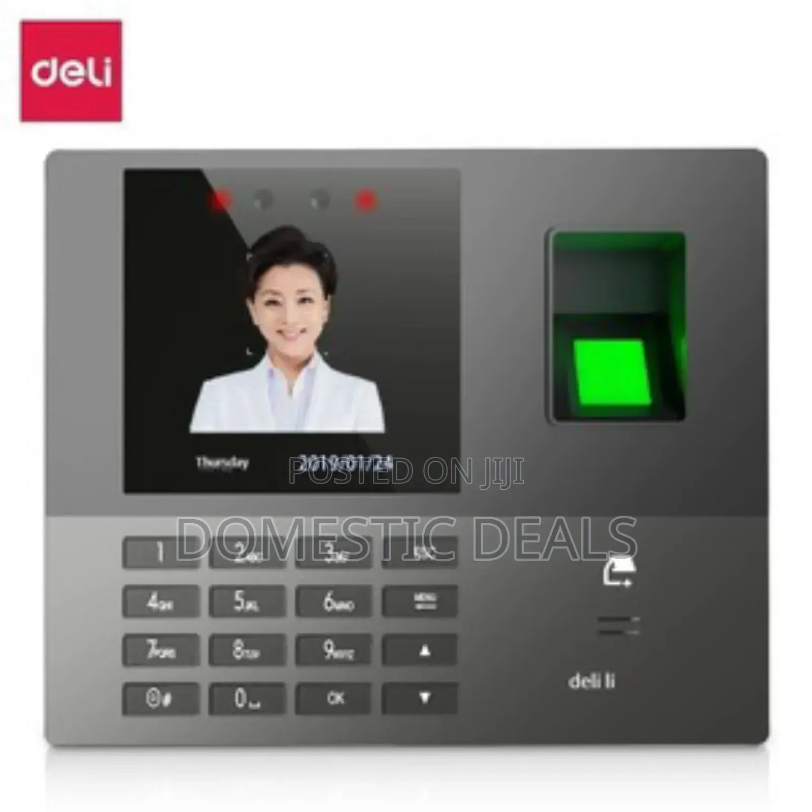 Fingerprint And Face Attendance Machine.