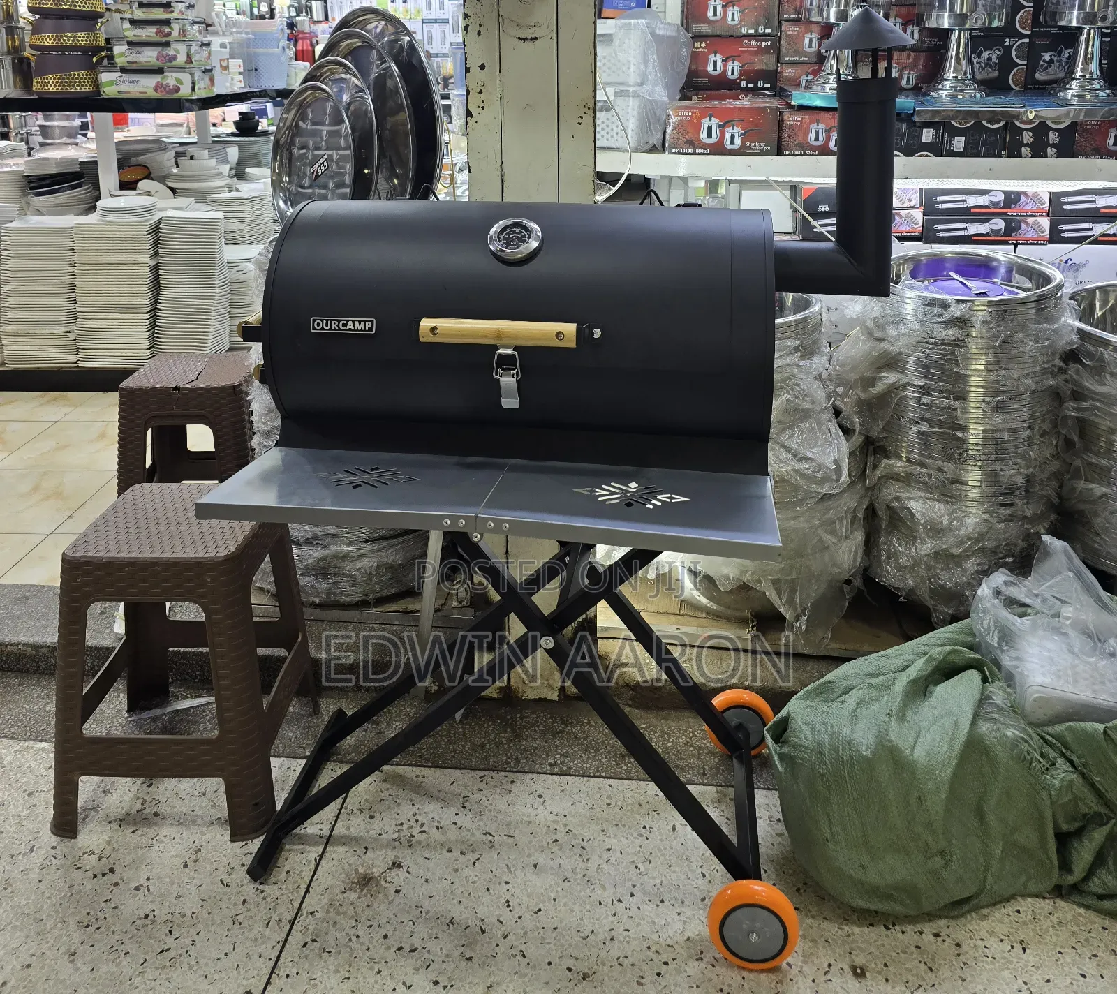 Charcoal Barbecue Grill Stove