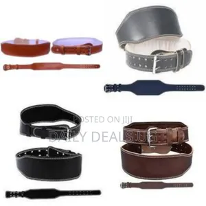 130 Cm X 11 Cm Large Size Sports Waist Support Leather Adjustable