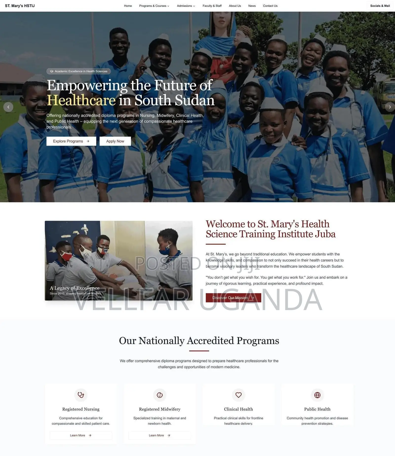 Website Design For Schools, Ngos And Free Domain
