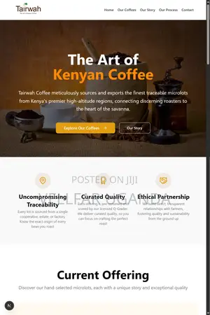 1 Page Website Design and Free Hosting (Free Domain)