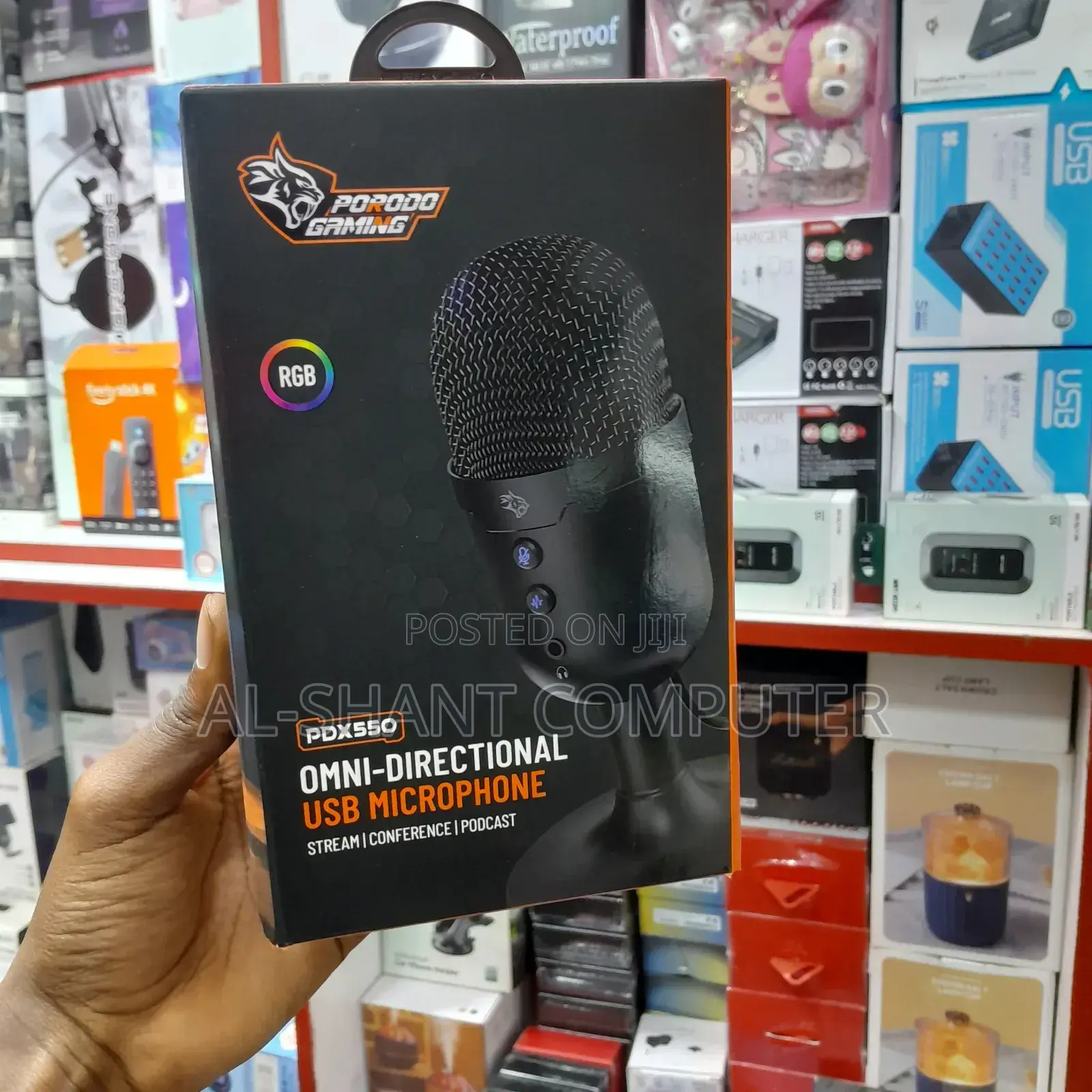 Porodo Gaming Pdx550 Usb Micro Phones