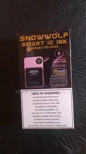 Snow Wolf Puffs Vape