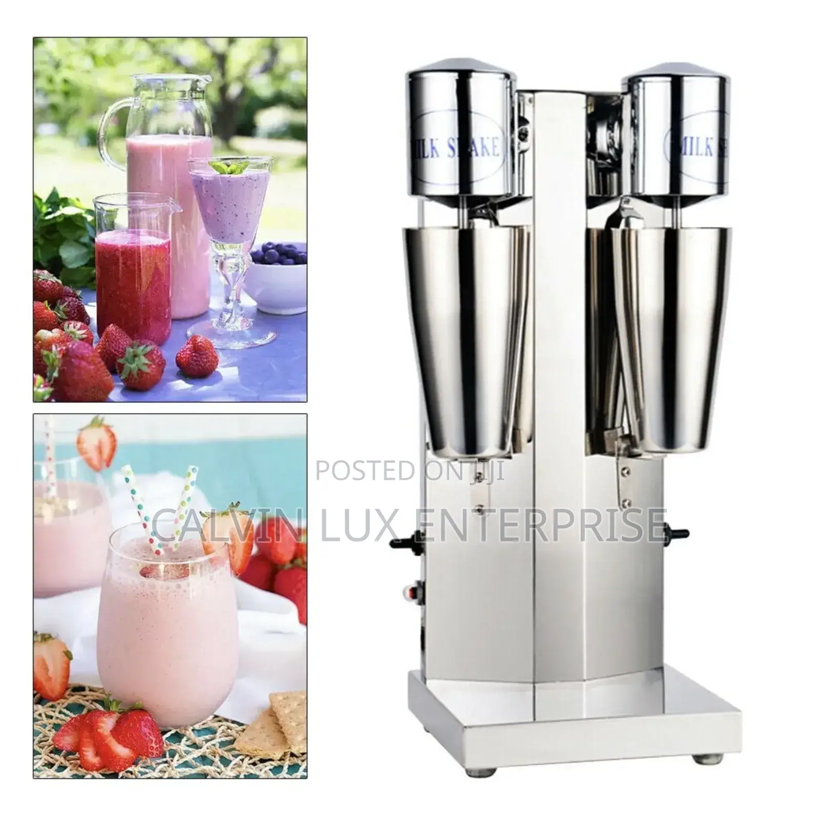 Milk Shake Double Stainless Commercial
