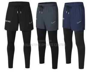 Long Gym Wears 2 in One Original Material All Different Colors Size
