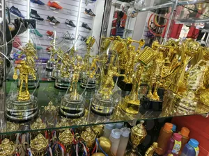 Awards Trophies Original Material All Different Colors and Sizes