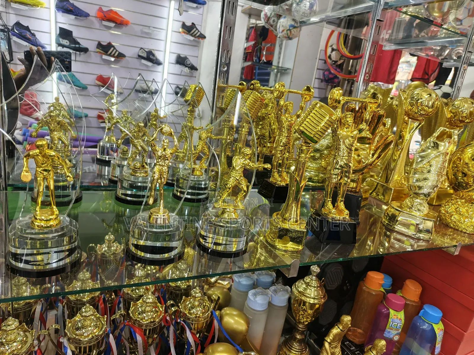 Awards Trophies Original Material All Different Colors and Sizes