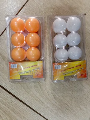 T. T Table Balls 6pics in the Packet Original