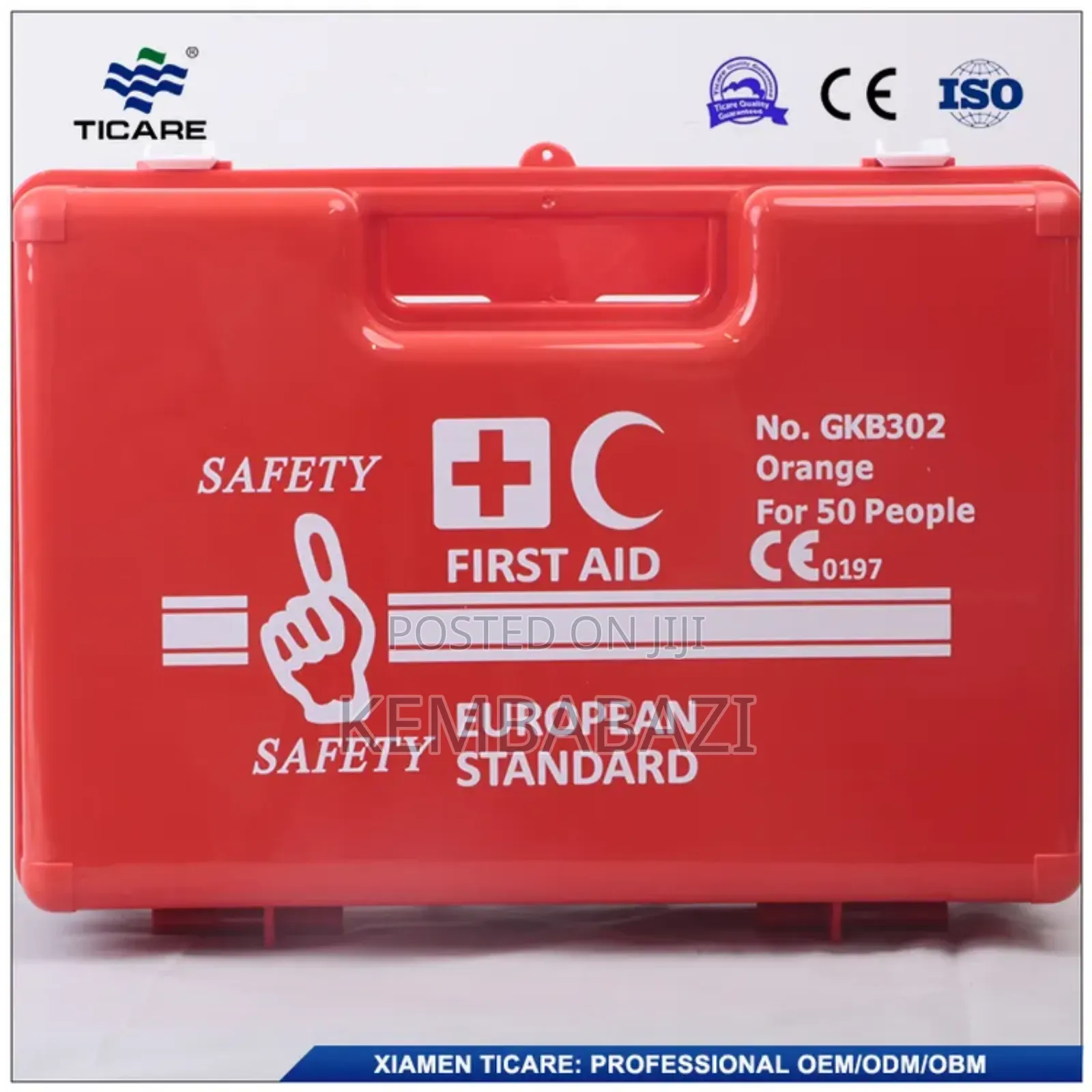 50 People Professional European Standard First Aid Kit (Gkb302)