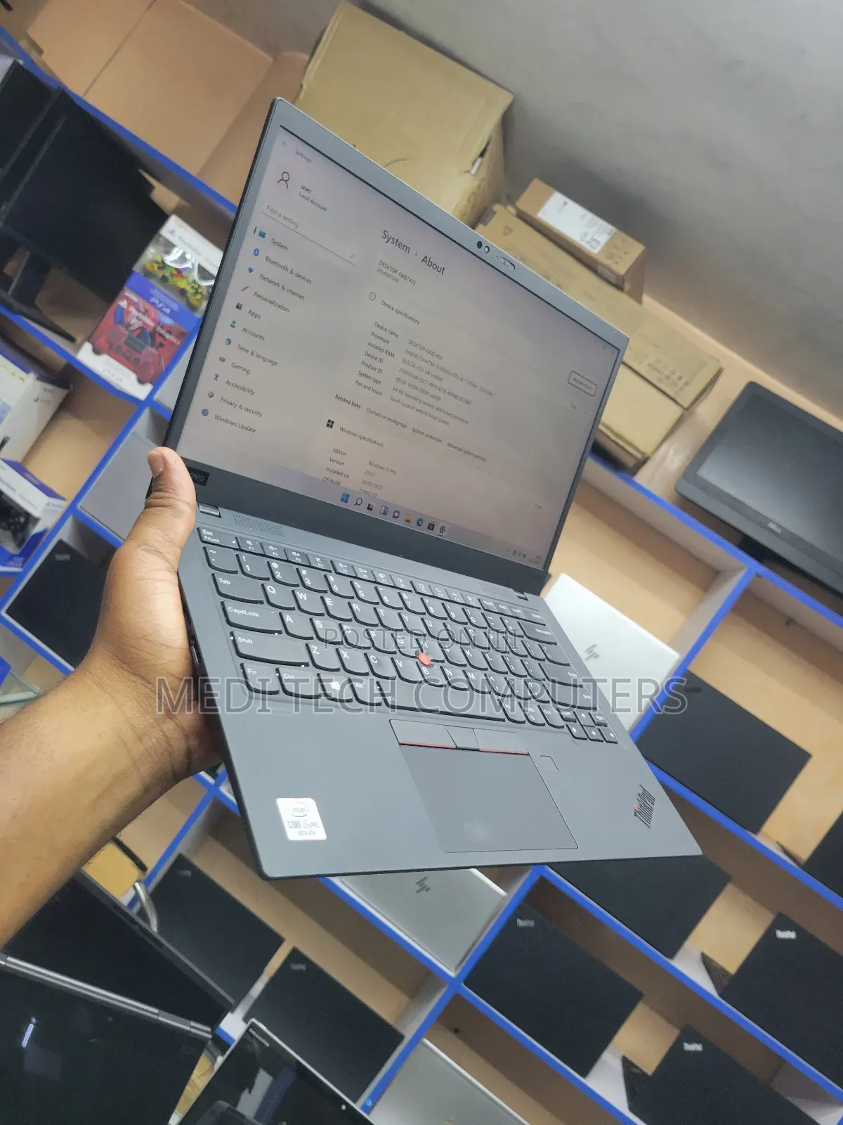 Laptop Lenovo ThinkPad X1 Carbon 16GB Intel Core I7 SSD 512GB