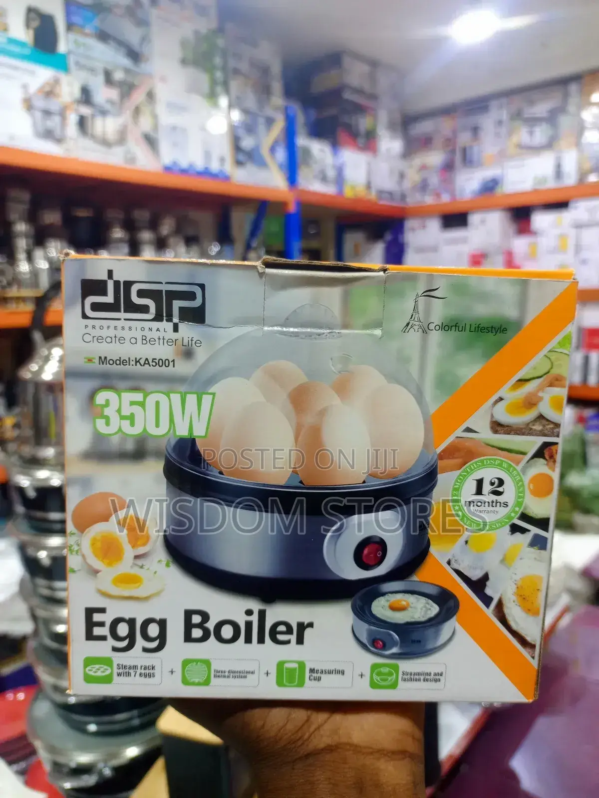 DSP Professional Ka5001 Egg Boiler