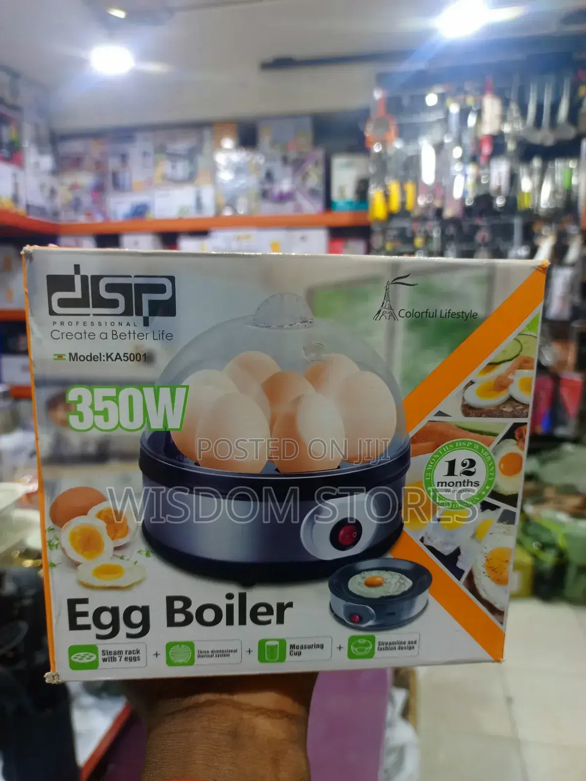 DSP Professional Ka5001 Egg Boiler