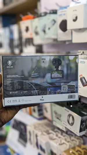 Green Lion Dash Cam Pro Front and Rear
