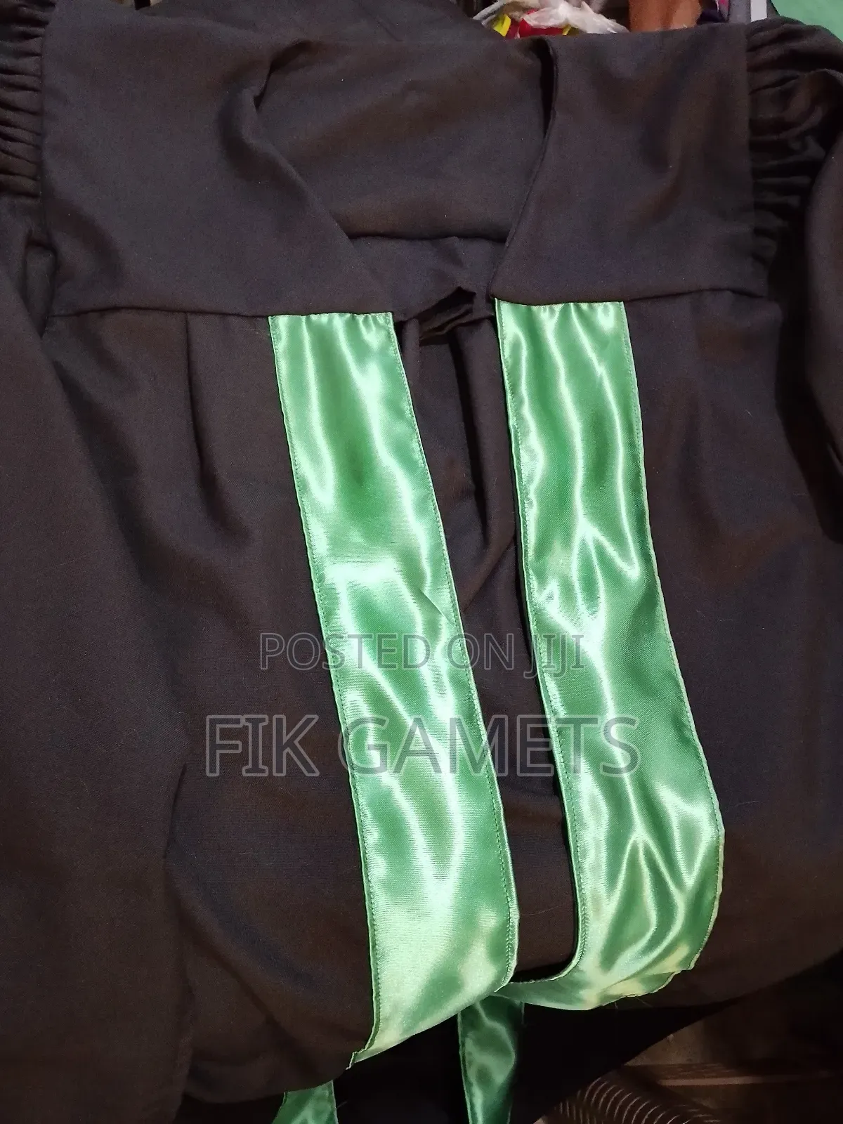 Gowns ( Black With Green)