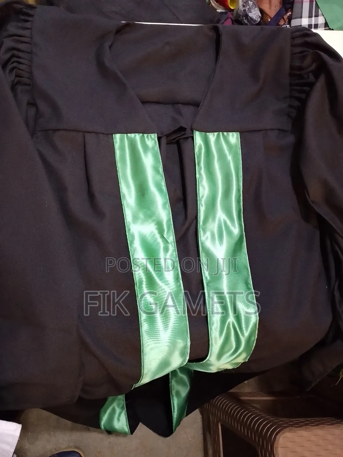 Gowns ( Black With Green)