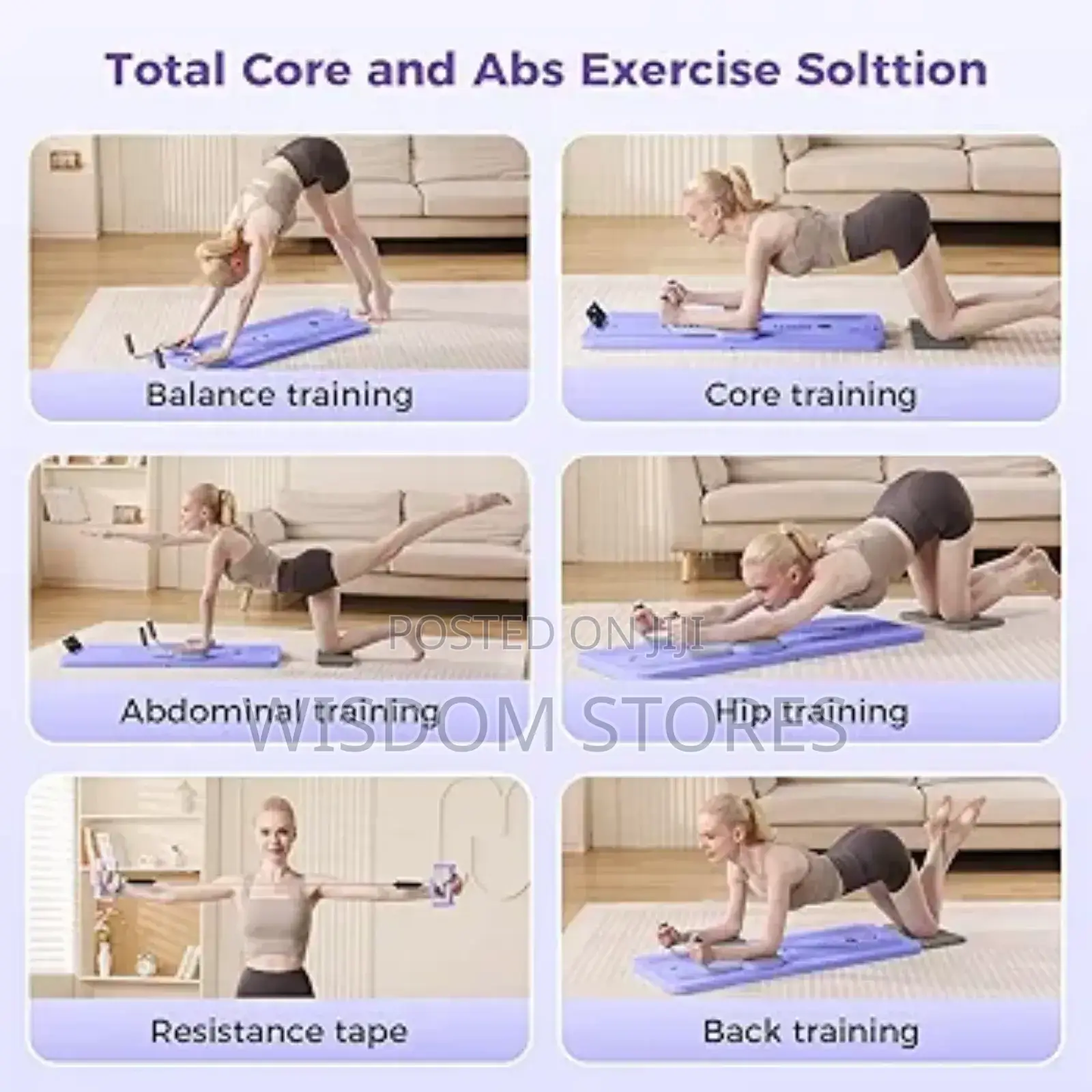 Foldable Home Pilates Equipment for Full Body Workout
