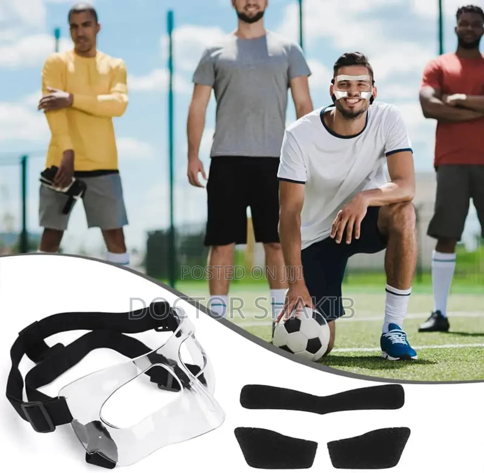 Sports Impact Protection Face Guard
