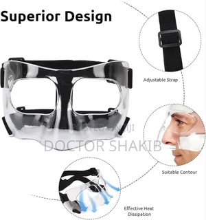 Sports Impact Protection Face Guard