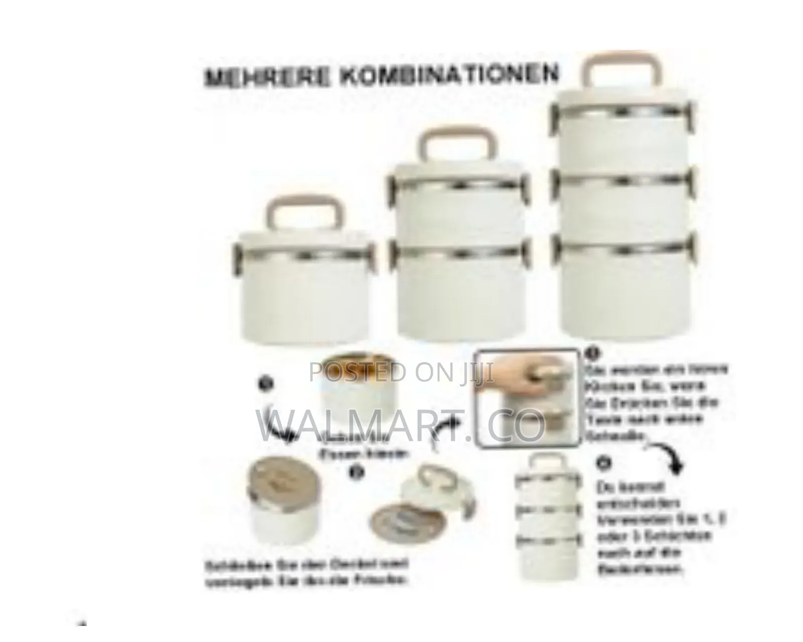 Lile Home Stackable Stainless Steel Lunch Snack Box With Lunch Bag