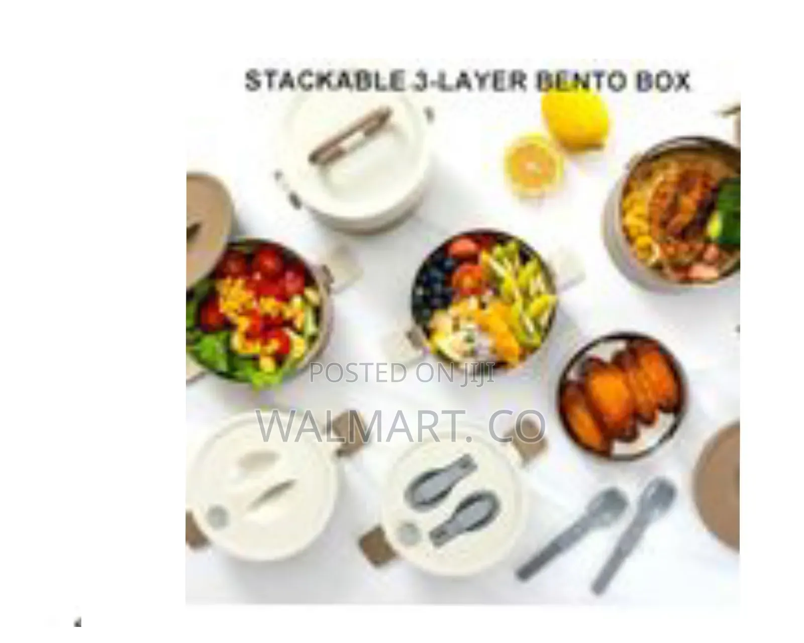Lile Home Stackable Stainless Steel Lunch Snack Box With Lunch Bag