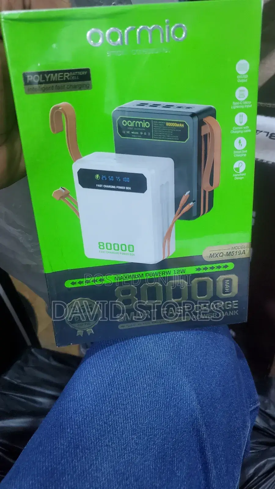 Oarmio 80000amh Power Bank