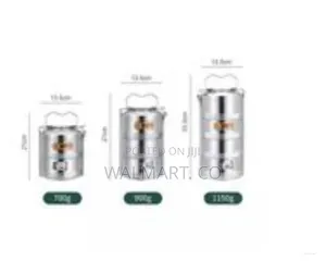 Stainless Steel 16cm Air Tight 4 Layers Food Container Lunch Box