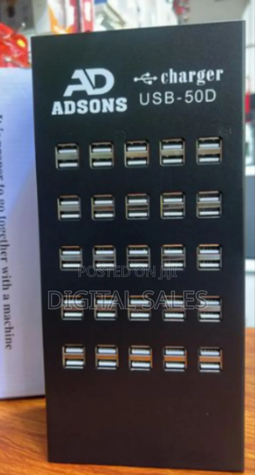 Usb Charger, Adson 50 Port Portable Usb Charging Station