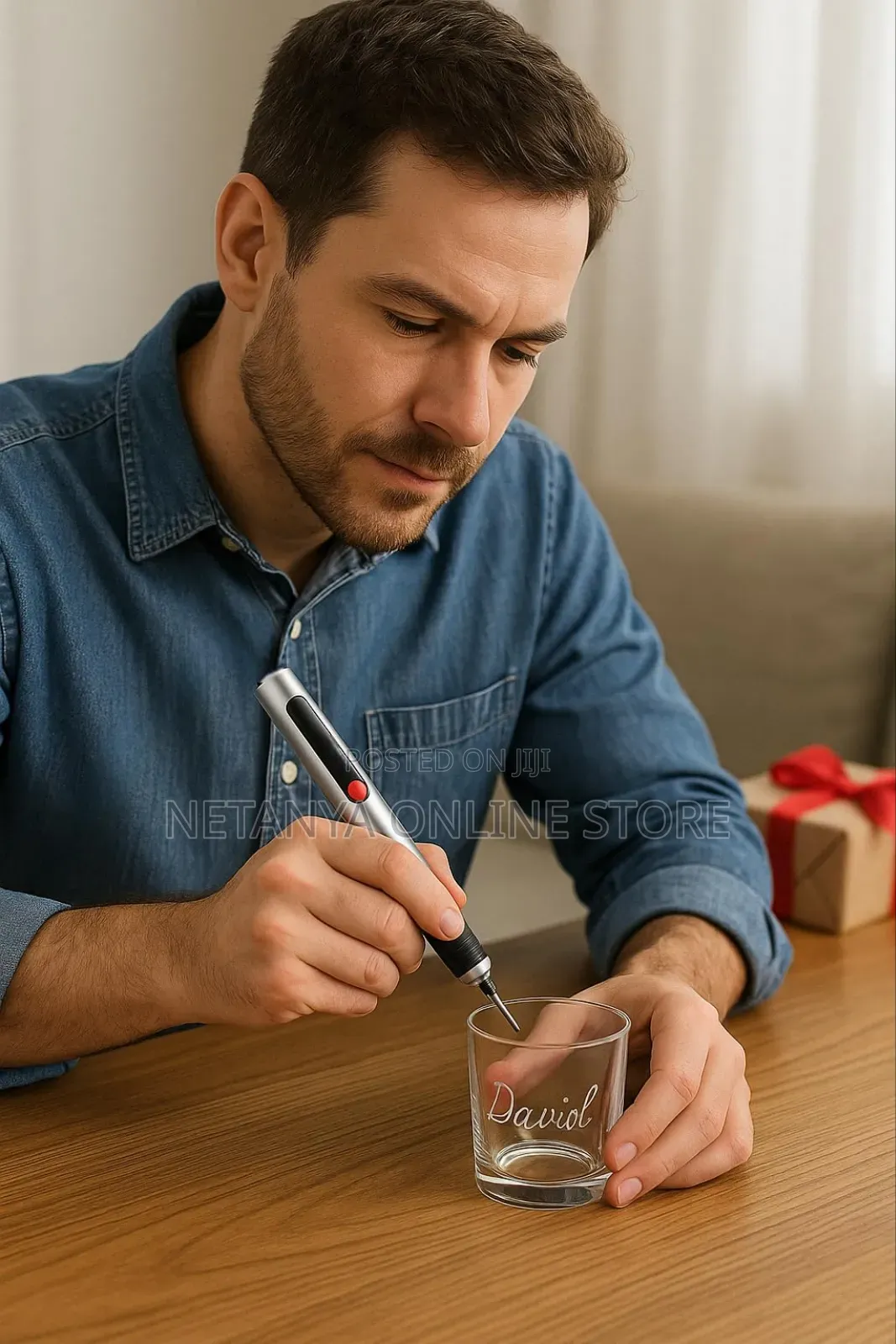 Rechargeable Professional Engraving Pen With 30 Bits