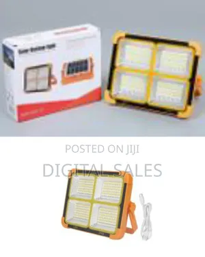 Portable Rechargeable Motion Sensor Security Flood Solar Lights, Work