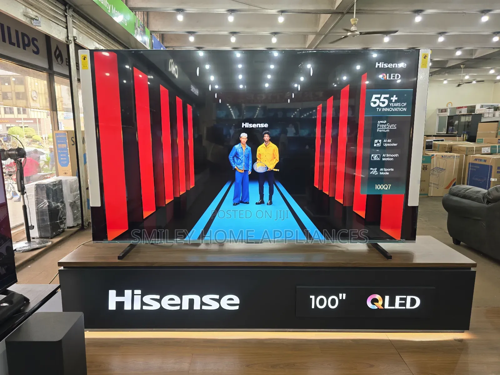 20% Discount Sales on Hisense 100inches Qled- Q7 Series Smart Tv